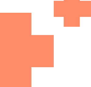 Ícones de mais no canto superior esquerdo